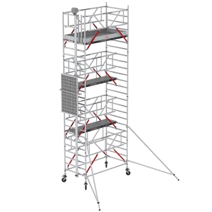 Liftsysteem voor zonnepanelen t.b.v. Altrex rolsteiger