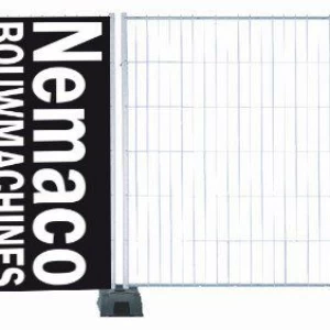 Looppoort voor bouwhek
