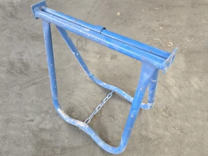 Metselschraag 40x40 cm blauw gebruikt