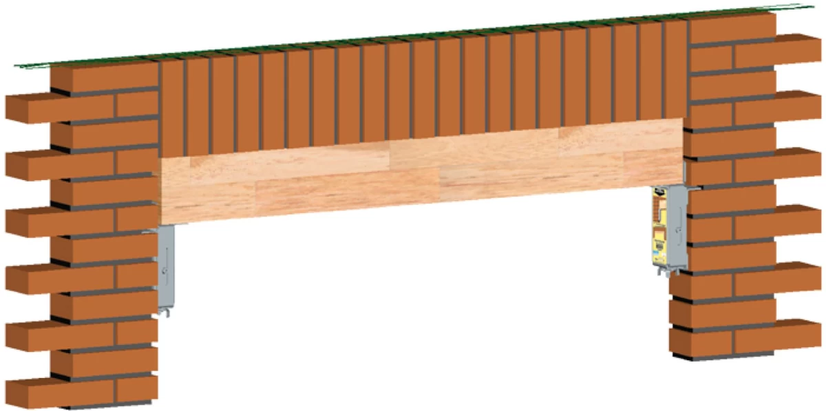 Metselwerk ondersteuning Brick Bracket