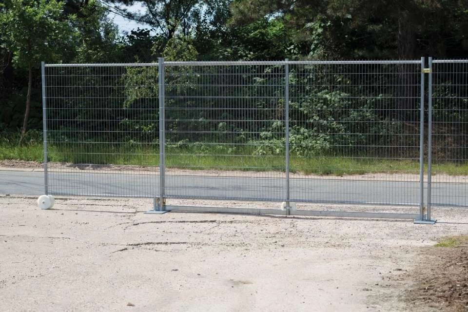 Mobiele schuifpoort constructie Heras