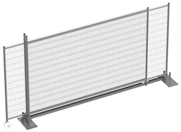 Mobiele schuifpoort constructie Heras