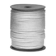 Nylonkoord 2mm wit, 200 meter