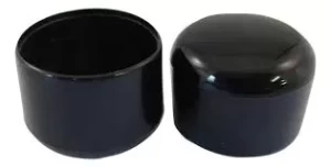 Omsteekdop rond voor steigerbuis 48mm zwart