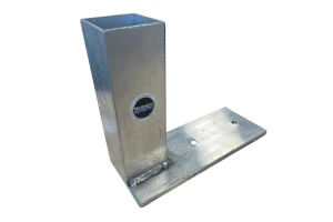 Lijmsteun metselprofiel rechts aluminium