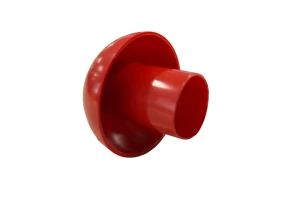 Beveiligingsdop voor stekeind 8-16 mm rood - doos van 125 stuks