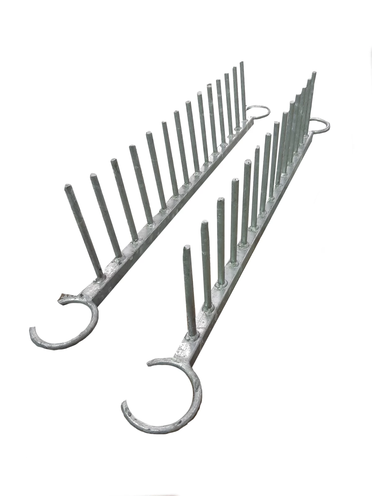 Oplatter set voor steigerplanken