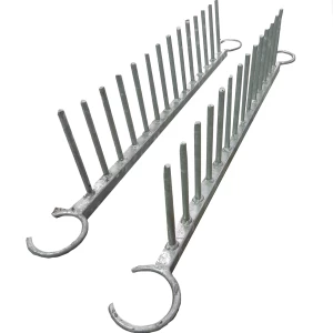 Oplatter set voor steigerplanken