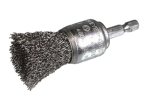 Penseelborstel 25x0.3 1/4"zeskant