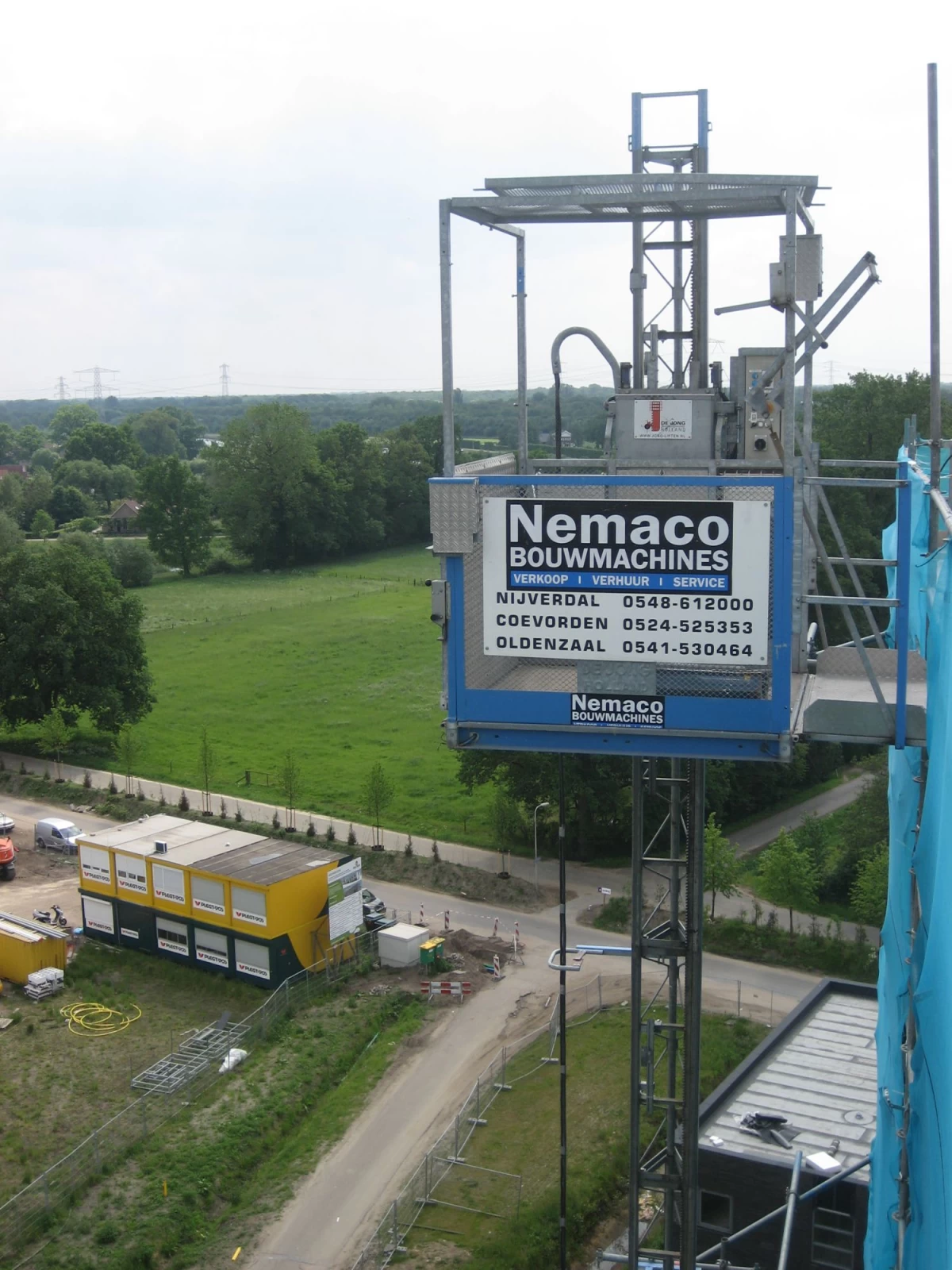 Personen- goederenlift PT500A De Jong 400 volt