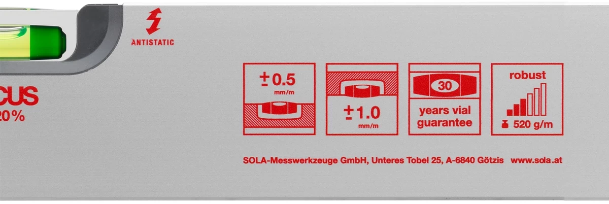 Sola AV waterpas 9