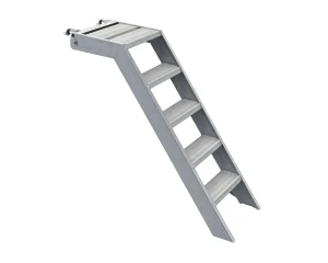 Ringscaff bordestrap aluminium 2,57 x 1,00m