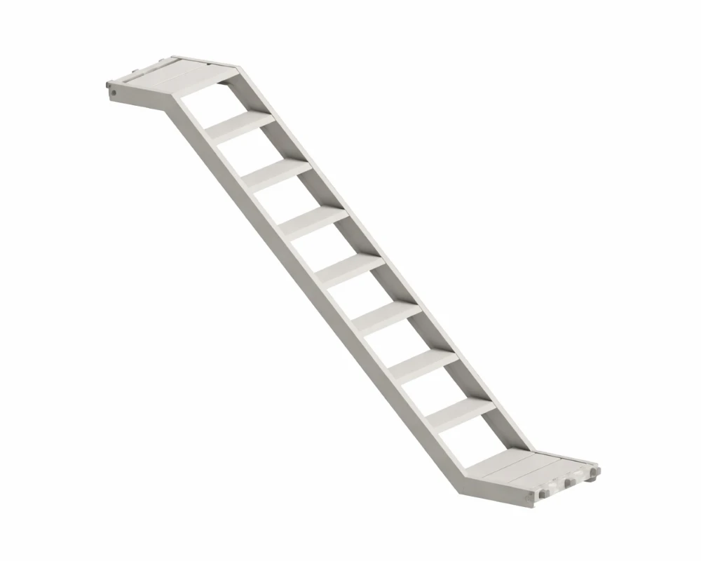 Ringscaff bordestrap aluminium 2,57 x 1,50 m