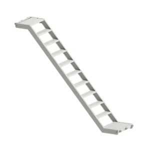 Ringscaff bordestrap aluminium 2,57 x 2,00m