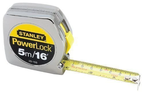 Rolbandmaat stanley Powerlock 5 m/ 16' inch