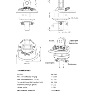 Rotator GR10 1 tons