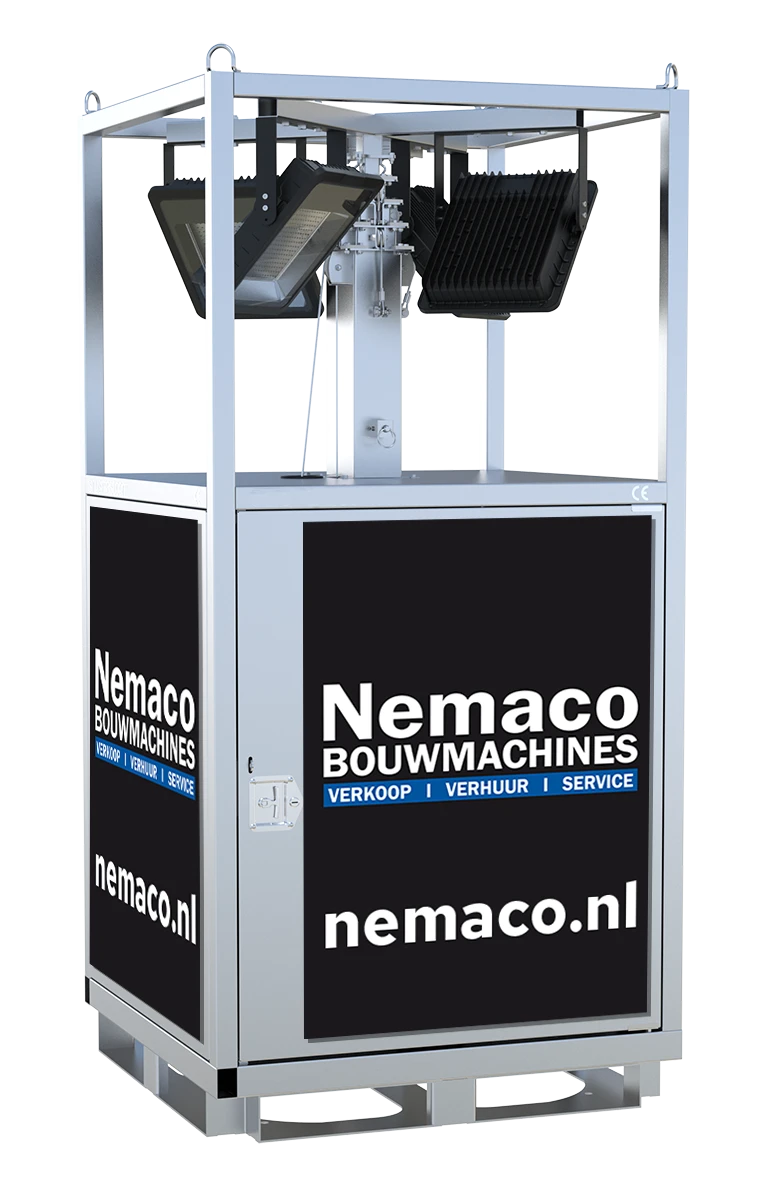Sirius 8500 telescopische lichtmast 8,5 meter