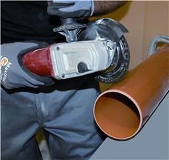 Slijpschijf voor PVC buizen zagen en afbramen 125 mm