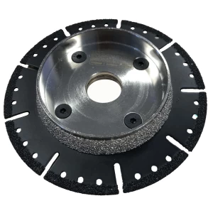 Slijpschijf voor PVC buizen zagen en afbramen 125 mm