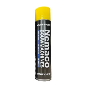 Spuitbus wegenverf geel 600 ml