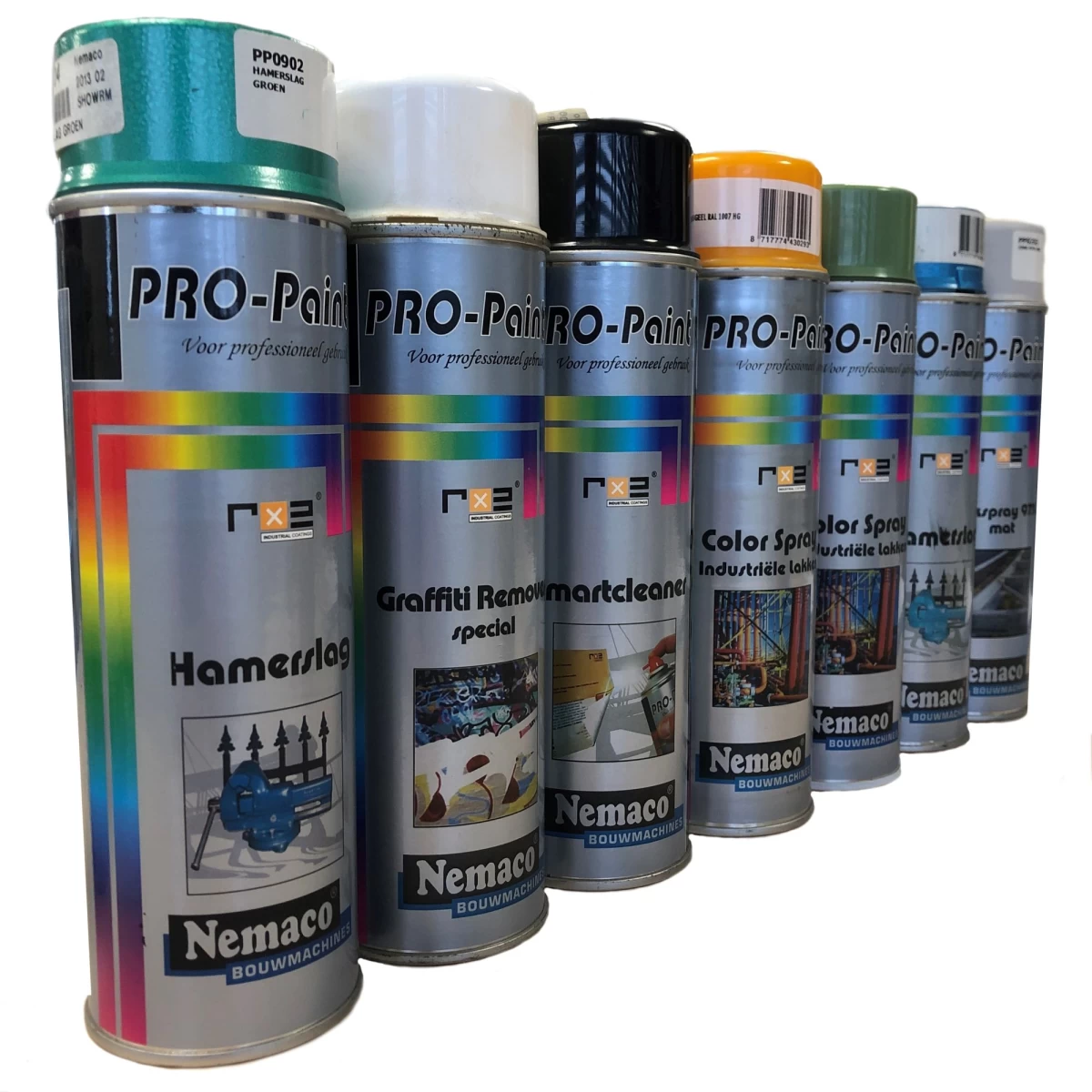 Spuitbus PRO-paint color spray diverse RAL kleuren