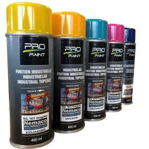Spuitbus PRO paint hoogglans diverse RAL kleuren