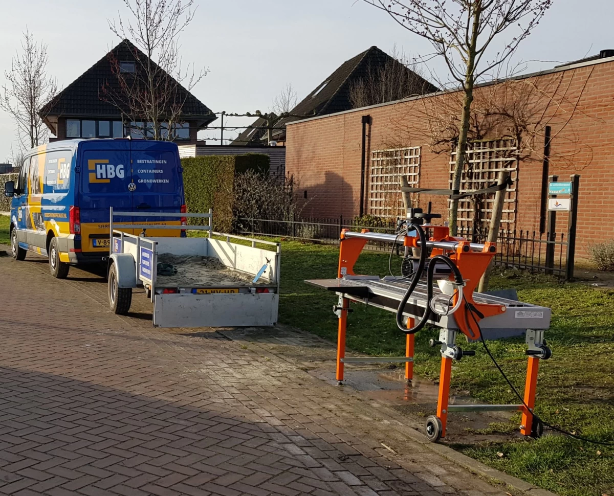 Steenzaagmachine Norton Clipper CST120 ALU