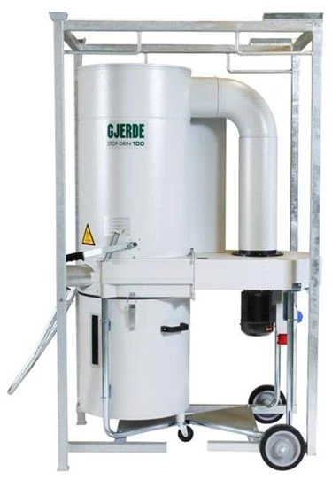 Stof-Drin 100 Gjerde 400 volt in verzinkt frame