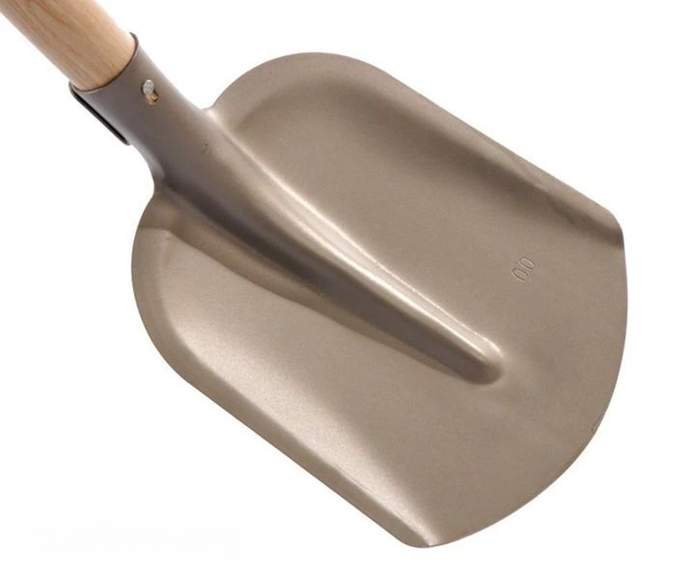 Stratenmakersschop Drents model krom met platte pen
