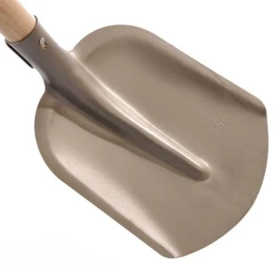 Stratenmakersschop Drents model krom met platte pen