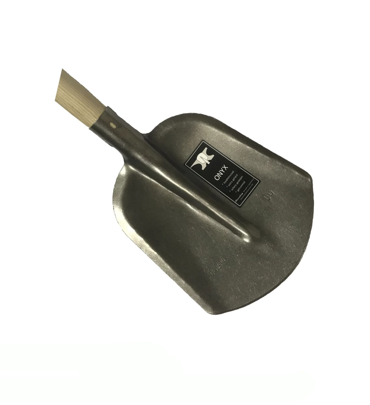 Stratenmakersschop gehard+getrommeld met platte pen FD00