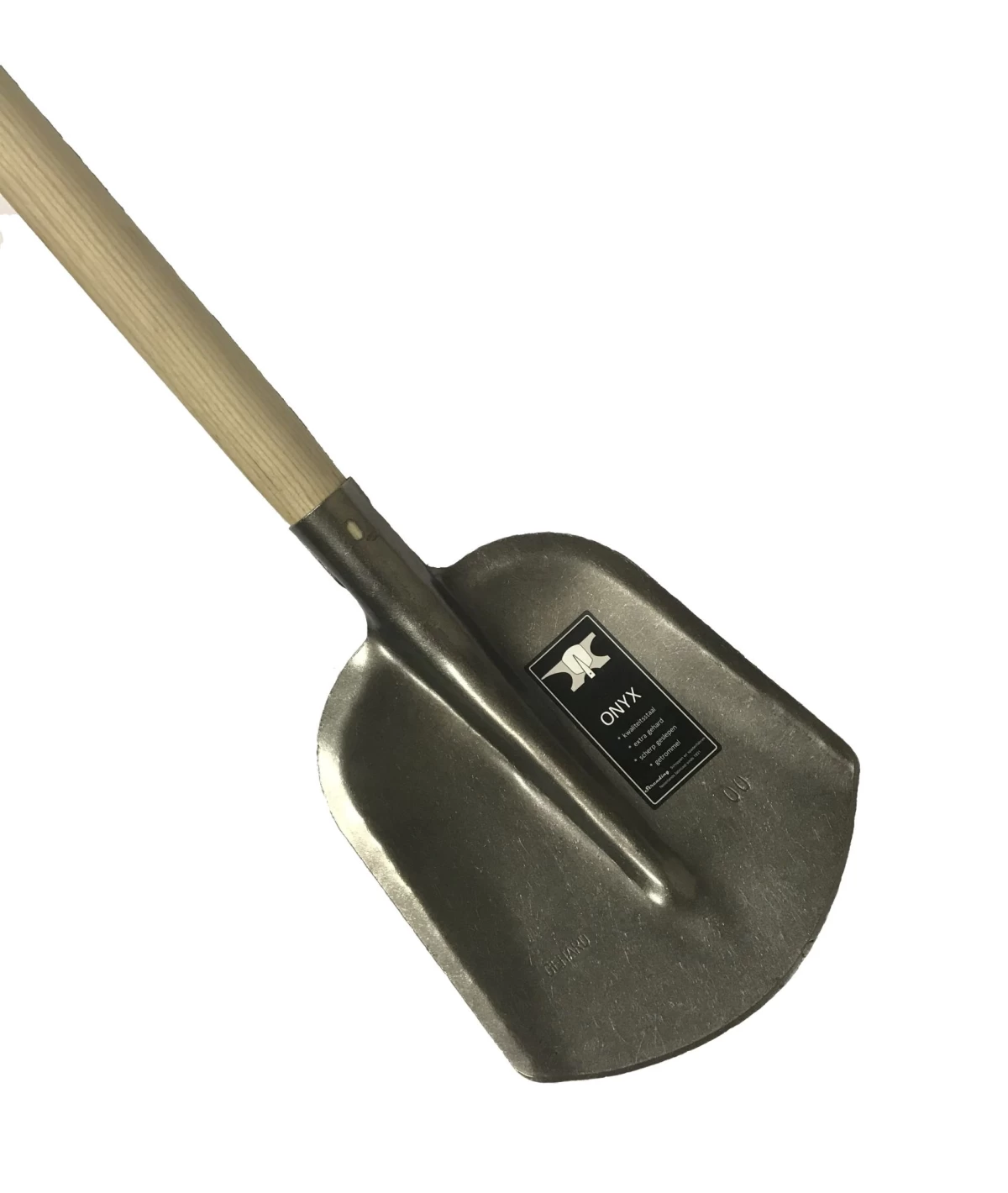 Stratenmakersschop gehard+getrommeld met platte pen FD000