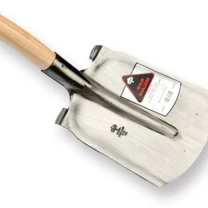 Stratenmakersschop Ruhr Brillant met schopsteel 110 cm gebogen