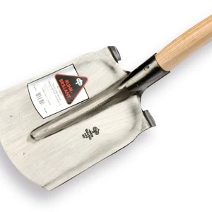 Stratenmakersschop Ruhr Brillant met schopsteel 110 cm gebogen