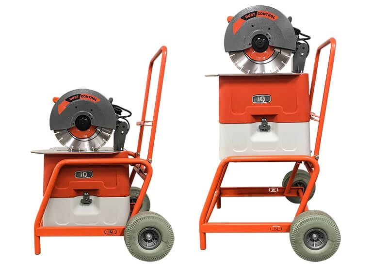 iQ360XT steenzaagmachine inclusief stofafzuiging