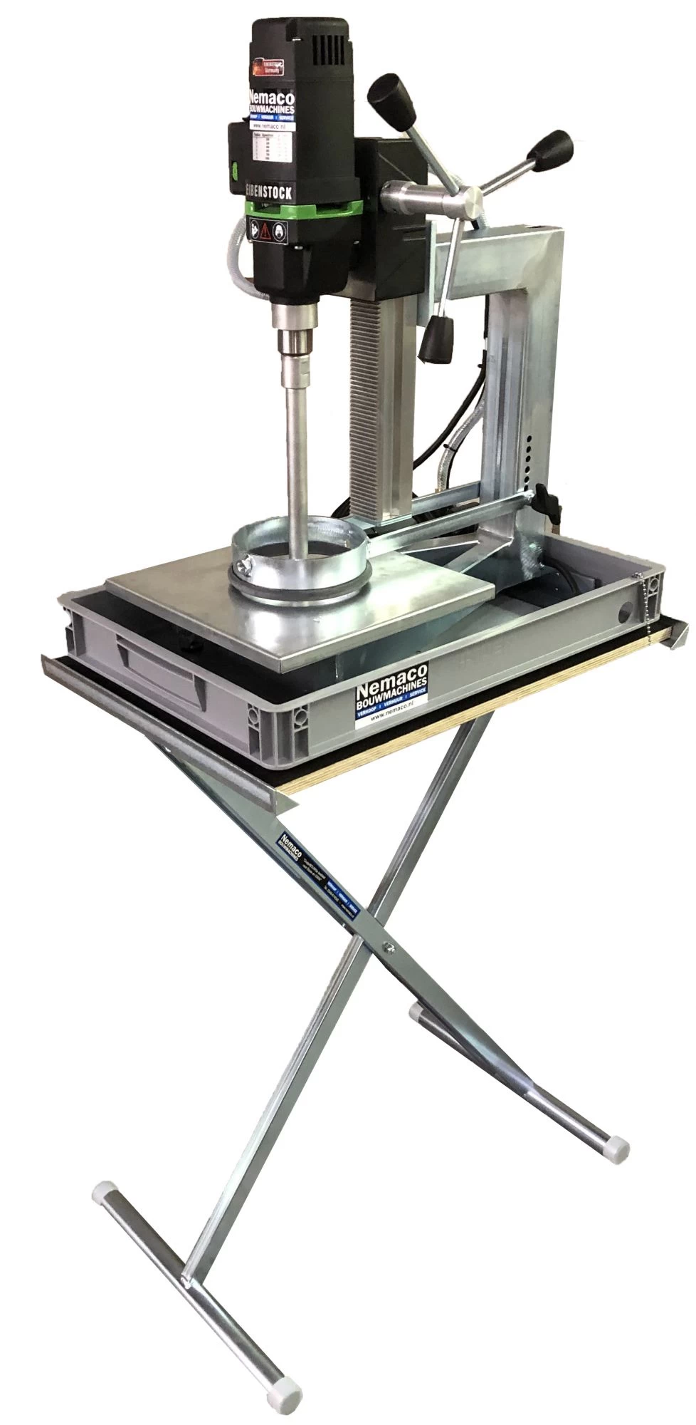 Tegelboormachine voor grondspots