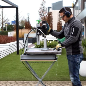 Tegelboormachine voor grondspots