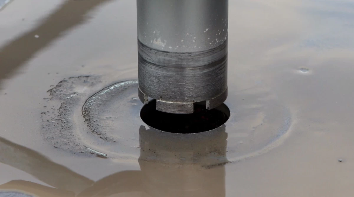 Tegelboormachine voor grondspots