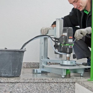 Tegelboormachine voor grondspots