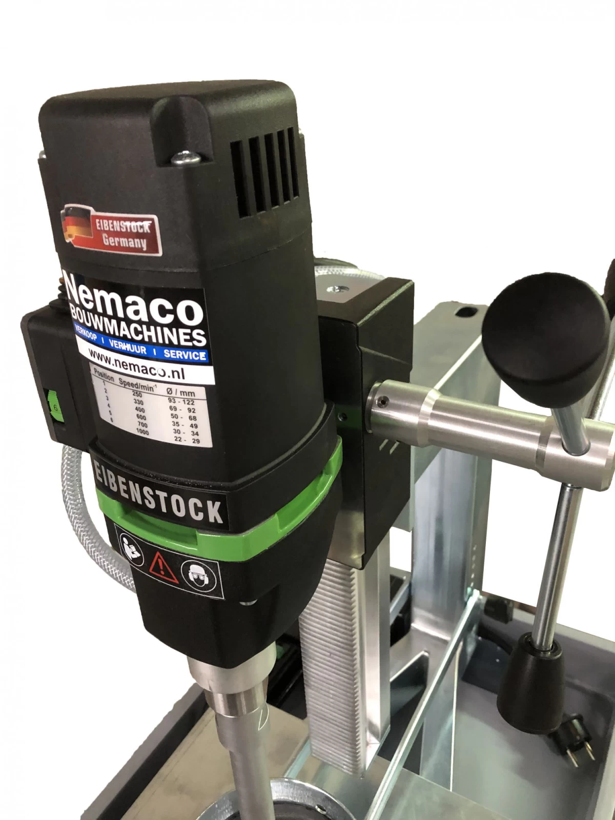 Tegelboormachine voor grondspots