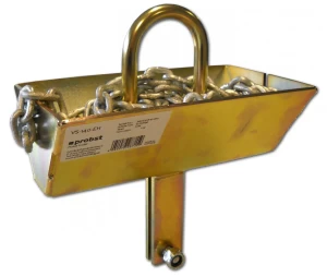 Hijsoog met ketting voor Speedy tegeltiller