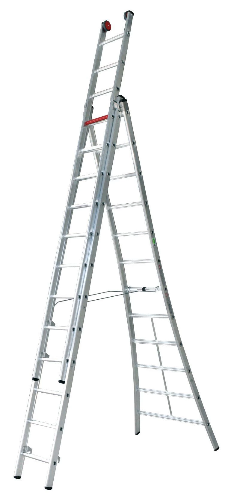Telescopische ladder 3x12 sporten