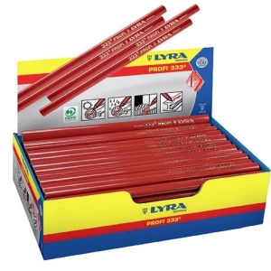 Timmermanspotlood rood 300mm