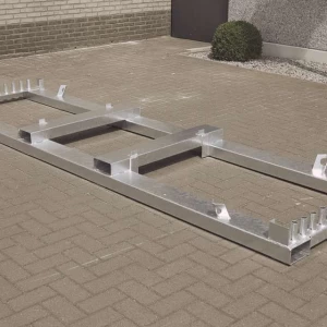 Transportbok voor 25 hekken verticaal Heras