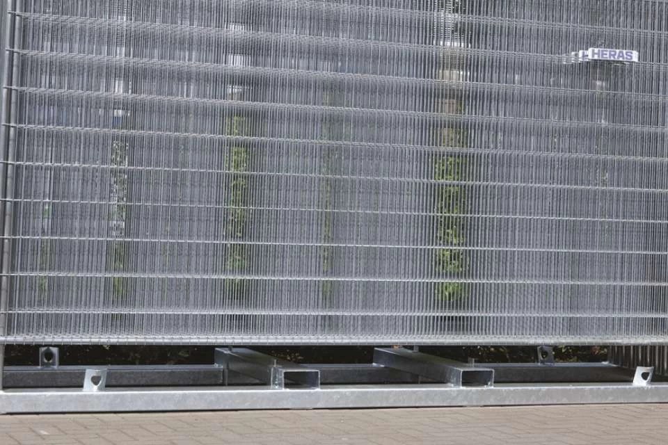 Transportbok voor 25 hekken verticaal Heras