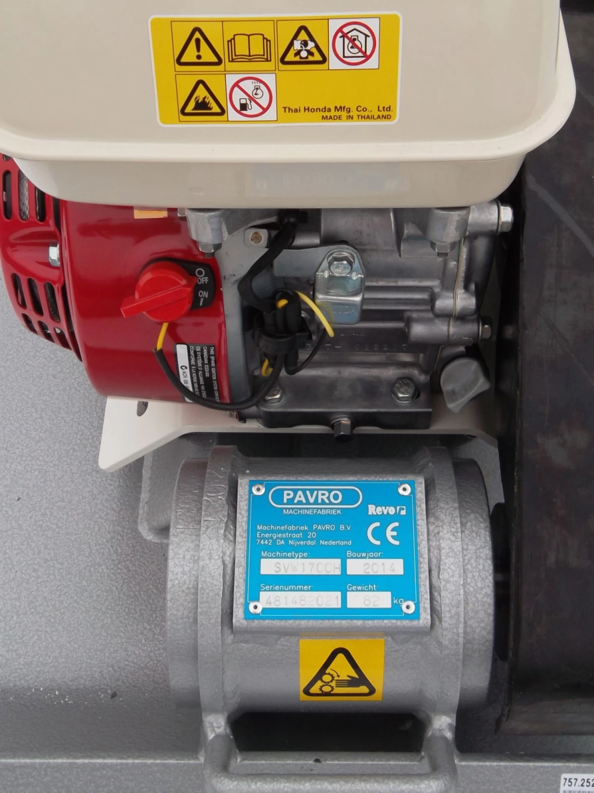 Trilplaat Revo SVW 1700