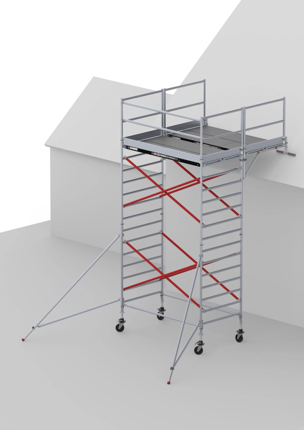 Uitwijkconsole aluminium hout Altrex