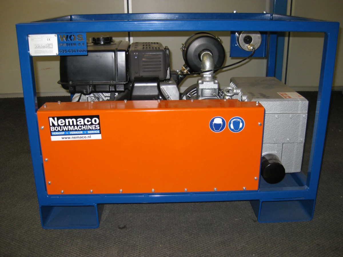 Vacuümpomp unit 100BSB WOS vacuüm techniek