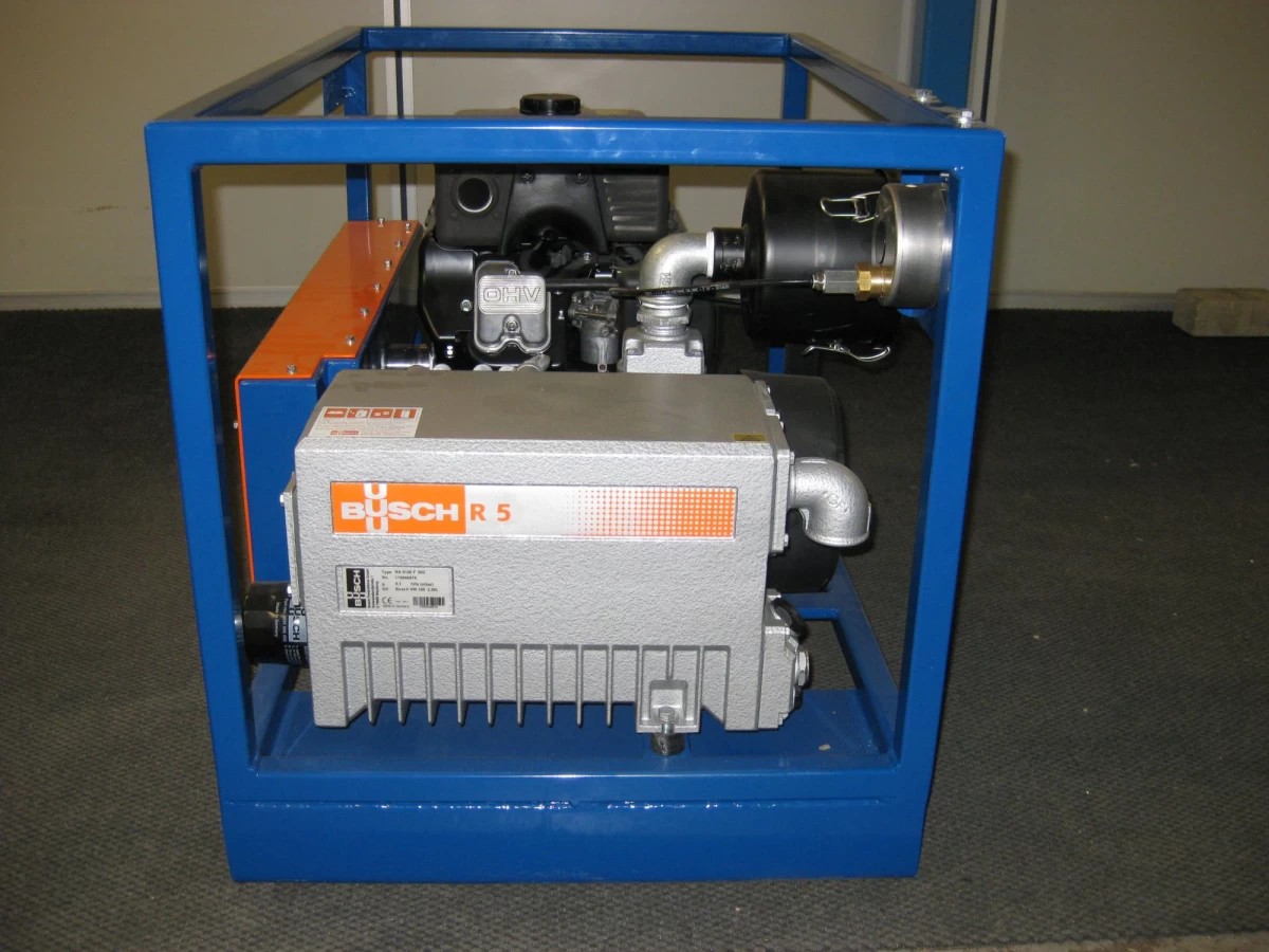 Vacuümpomp unit 100BSB WOS vacuüm techniek