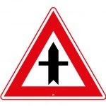 Verkeersbord B03 70 Ø - Voorrangskruising